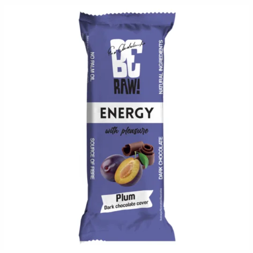 Baton BeRAW! Baton Energy Plum Chocolate 40 g