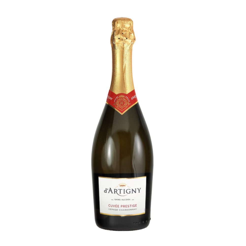 Wino D'artignt Cuvee Prestige Charadonnay  0% białe półwytrawne 750 ml