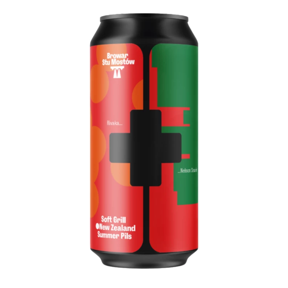 Browar Stu Mostów Soft Grill 2,7% 440 ml puszka