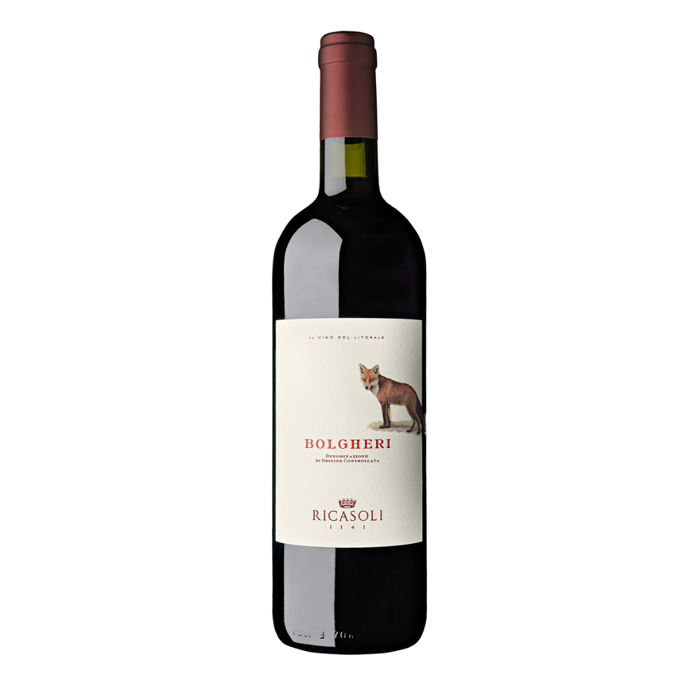 Wino Ricasoli Bolgheri Rosso 2023 14% czerwone wytrawne 750 ml