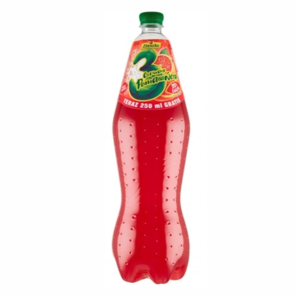 Napój Zbyszko 3 Czerwone Pomarańcze (20% soku) 1750 ml
