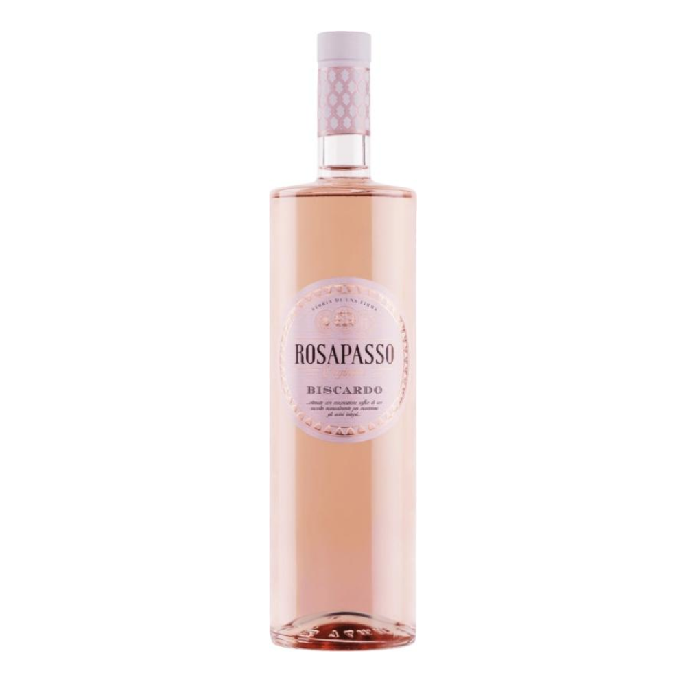 Wino Biscardo Rosapasso 12% różowe wytrawne 750 ml