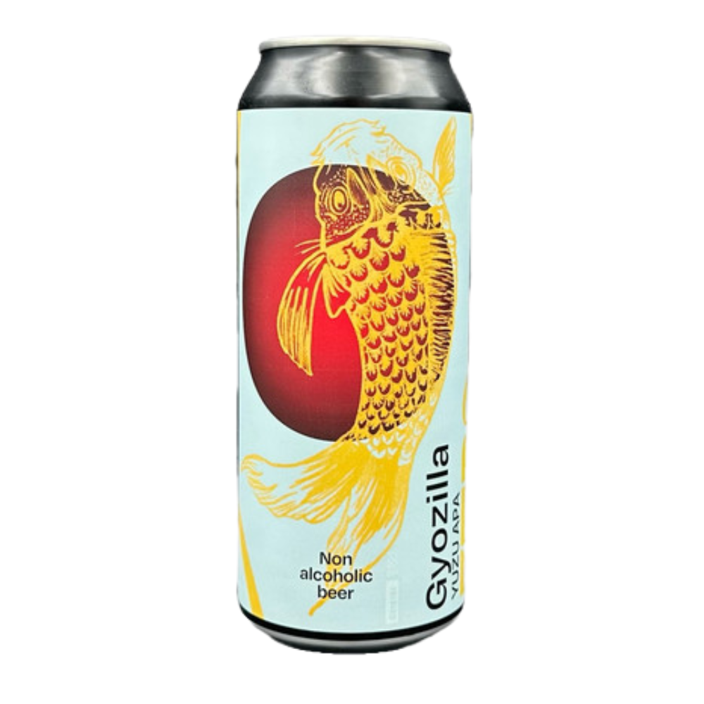 Piwo Birra Mania Gyozilla Yuzu Apa Zero 0% 500 ml Puszka