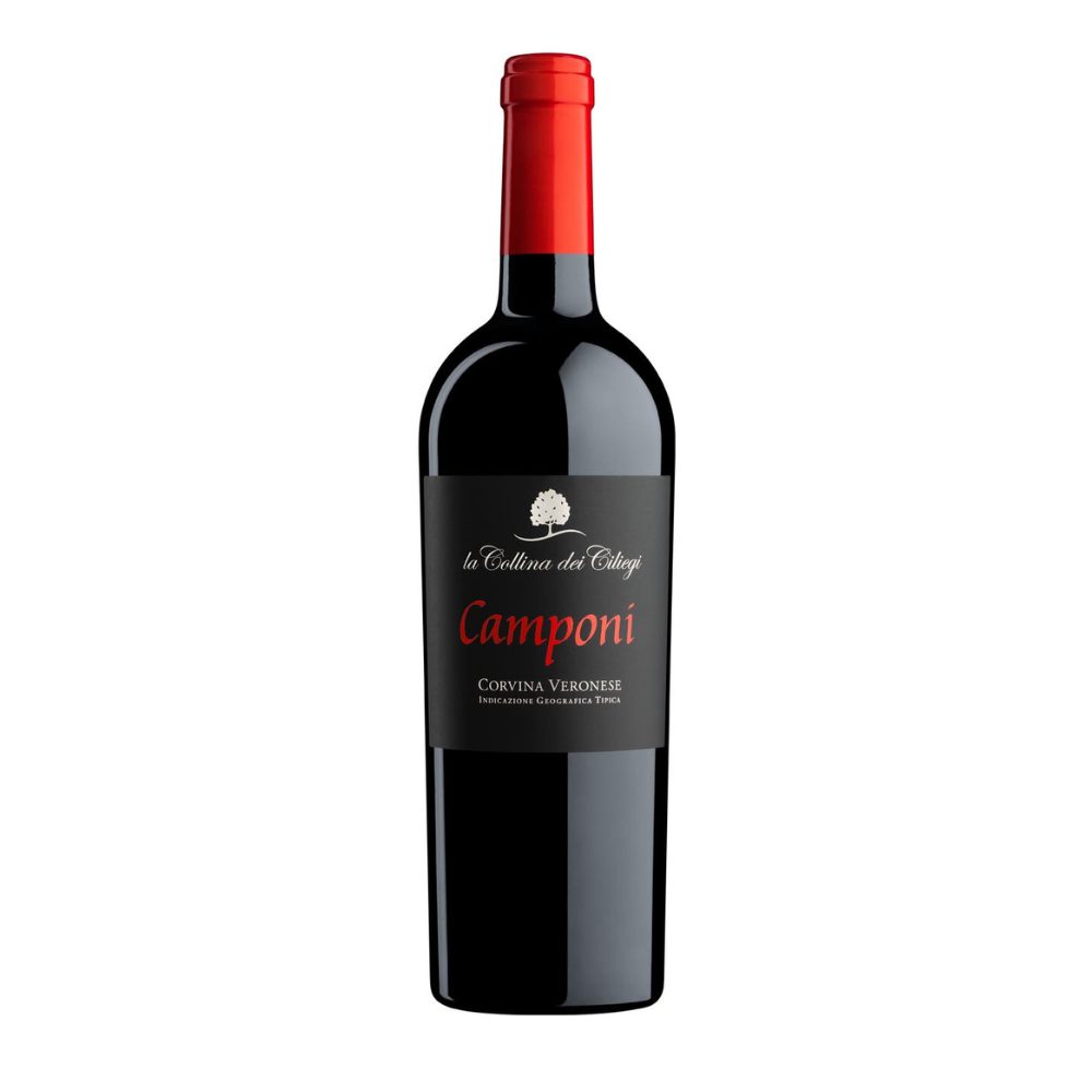 Wino La Collina dei Ciliegi Camponi Corvina 2021 13% czerwone wytrawne 750 ml