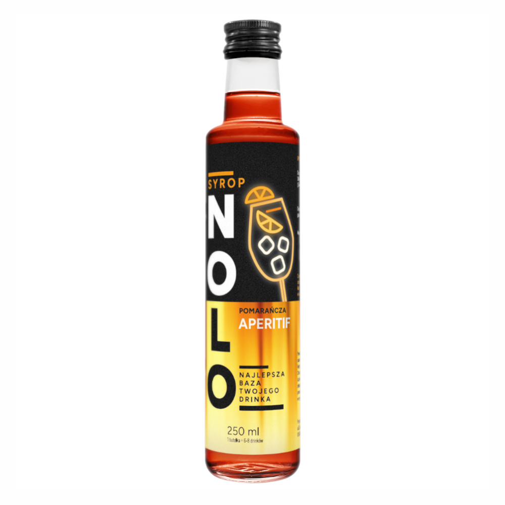 Baza do drinków Nolo Aperitif Syrop Gorzka pomarańcza baza do drinków 250 ml
