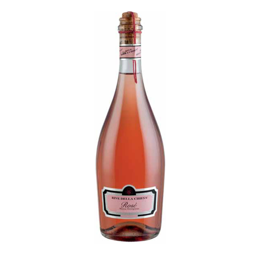 Wino Rive della Chiesa Rose Frizzante 11% różowe wytrawne 750 ml