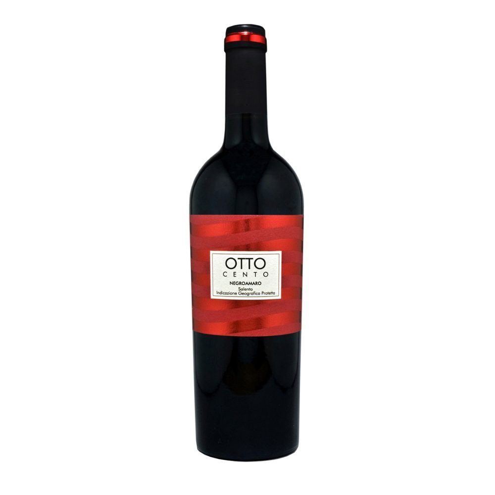 Wino Otto Cento Negroamro 2021 13,5% czerwone wytrawne 750 ml