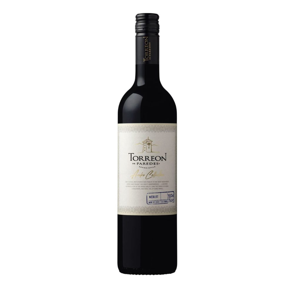 Wino Torreon De Paredes Merlot Andes Collection 2019 13% czerwone wytrawne 750 ml