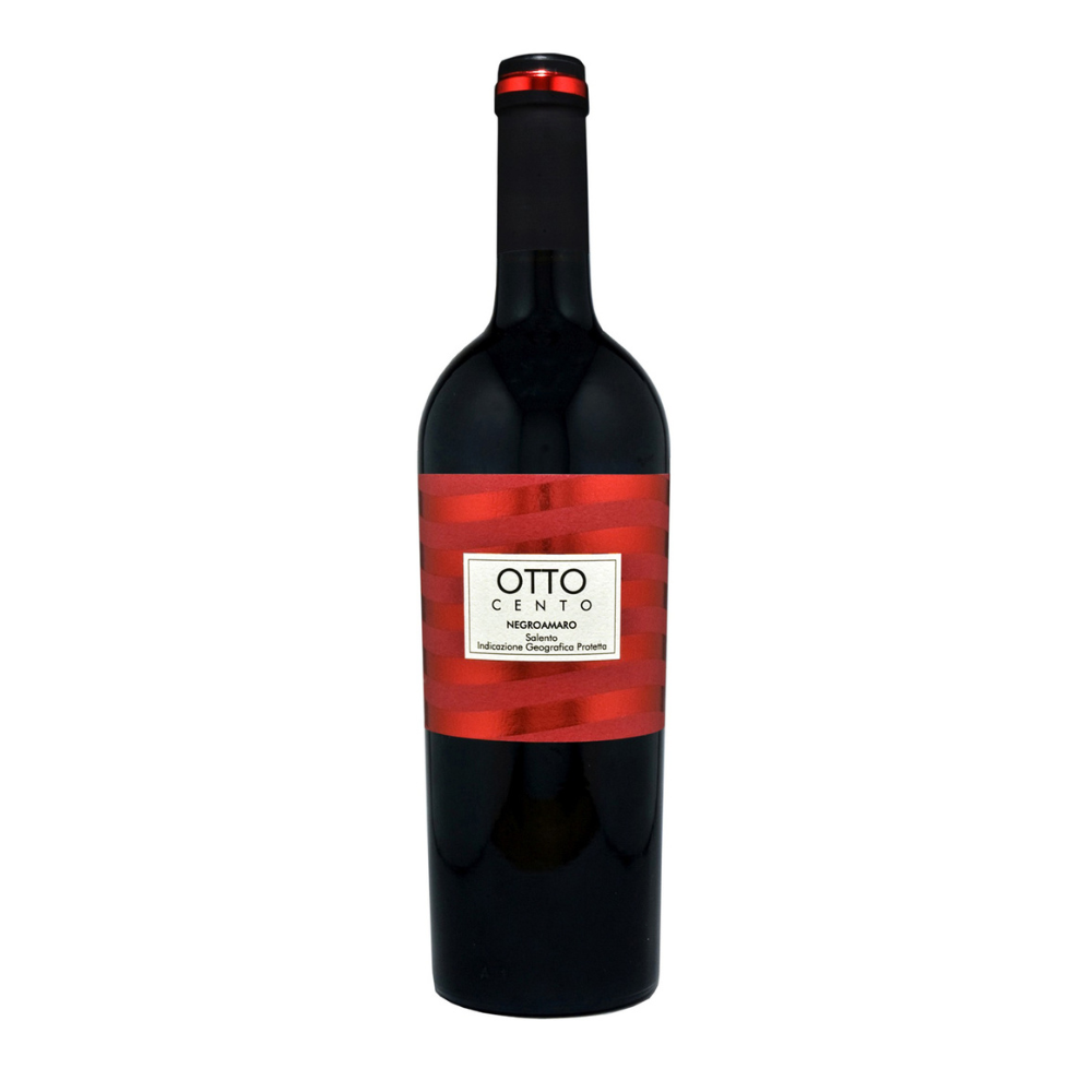 Wino Otto Cento Negroamro 2021 13,5% czerwone wytrawne 750 ml