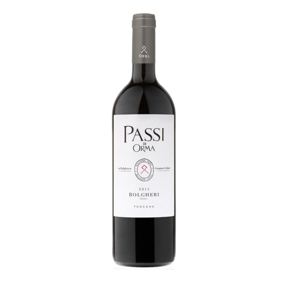 Wino Bolgheri Passi di Orma 2020 14% czerwone wytrawne 750 ml