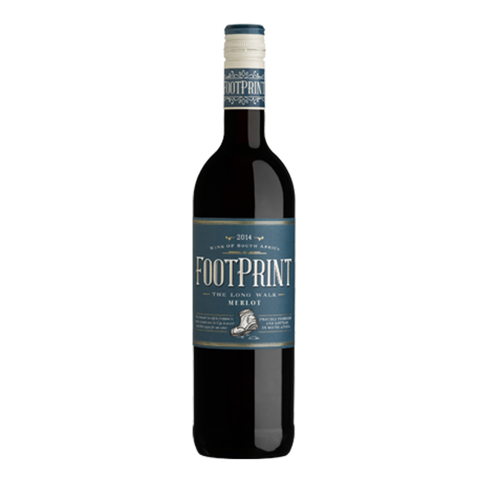 Wino Footprint Merlot 2021 14,5% czerwone wytrawne 750 ml