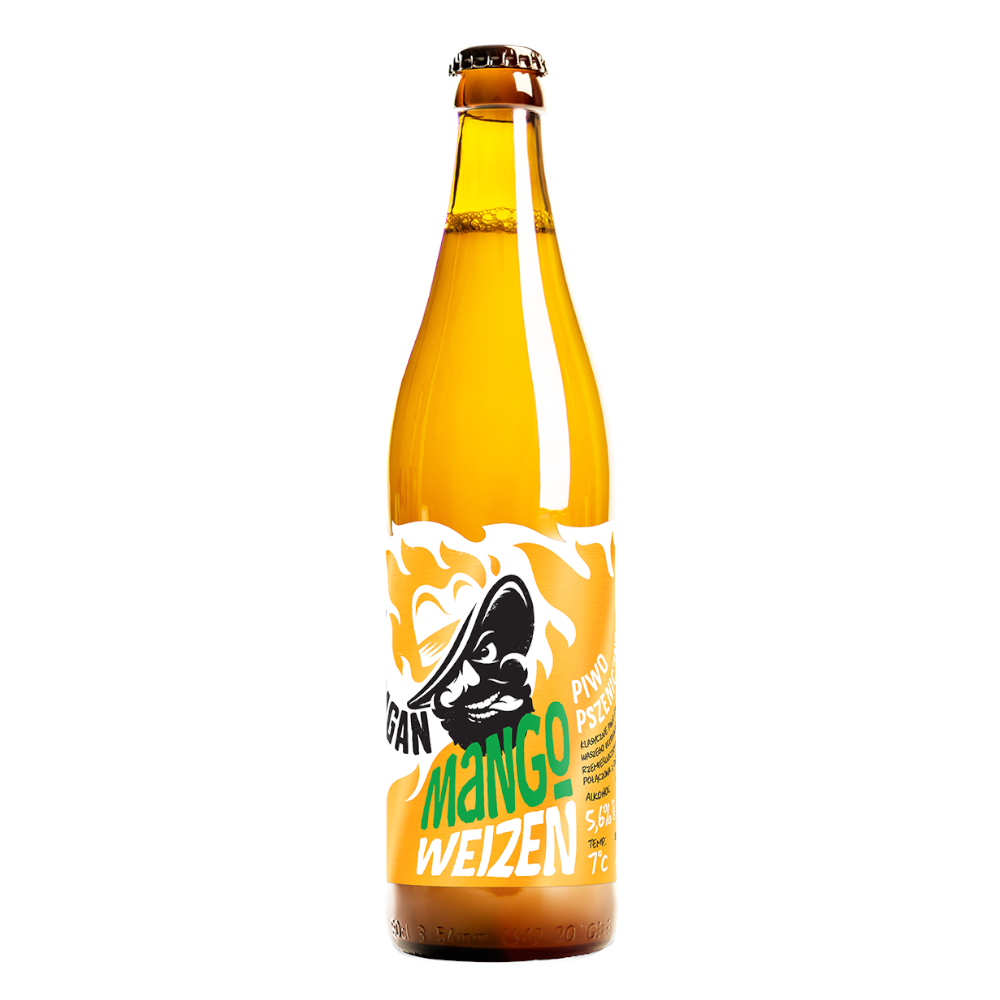 Piwo Harpagan Cały Gaweł Mango Weizen 5,6% 500 ml