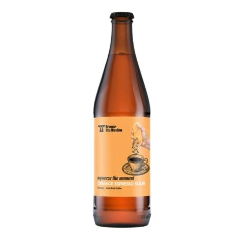 Piwo Stu Mostów Squeeze The Moment Orange Espresso Sour 5,5% 500 ml