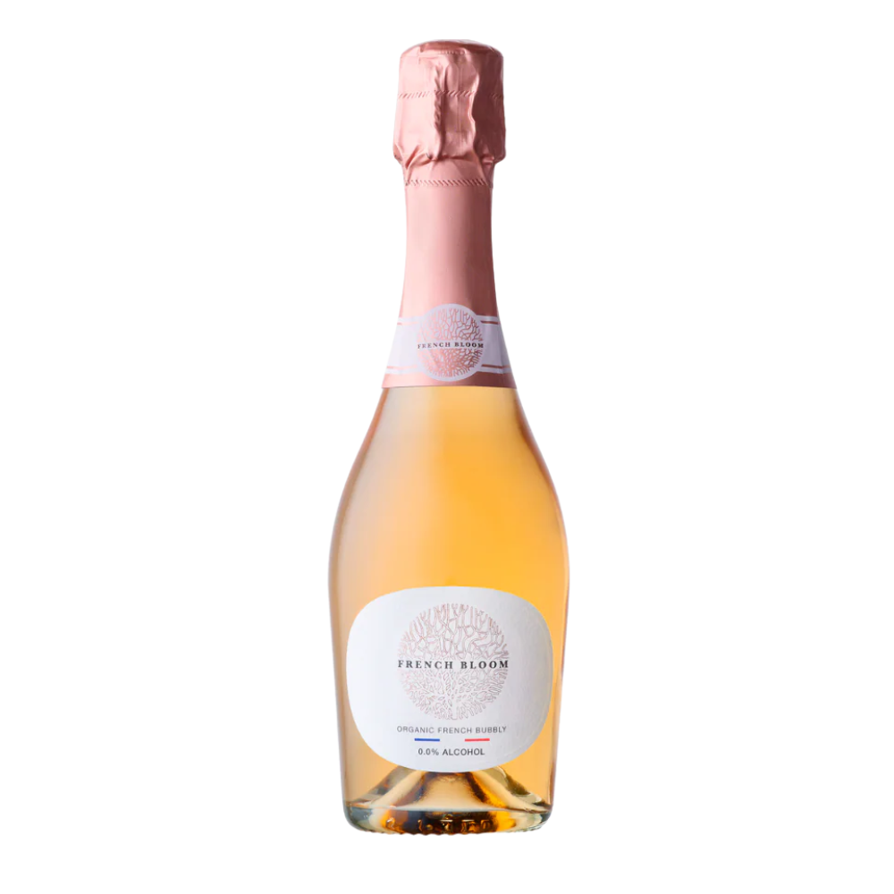 Wino French Bloom Le Rose Sparkling 0% białe wytrawne 375 ml