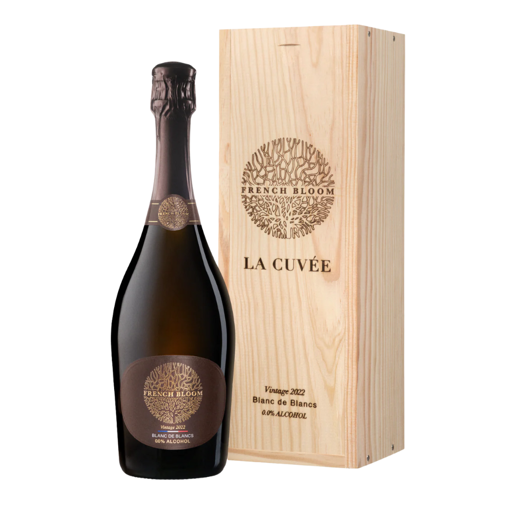 Wino French Bloom La Cuvée Vintage 2022 Sparkling 0% białe wytrawne 750 ml