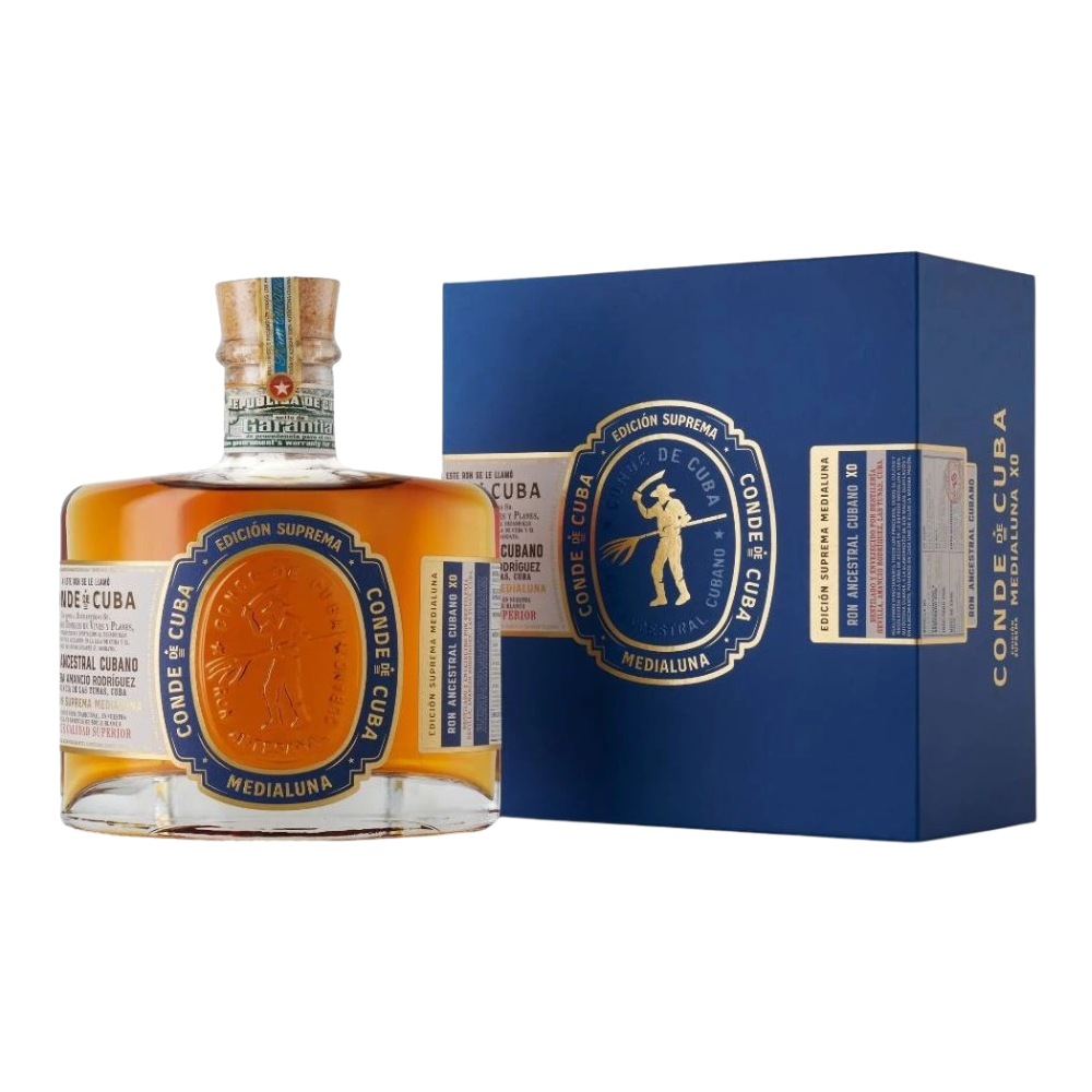 Rum Conde De Cuba Medialuna XO 40% 700 ml kartonik