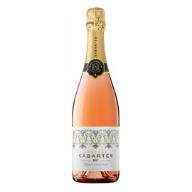 Wino musujące Heretat Sabartes Rose Brut DO Cava 12,5% różowe wytrawne 750 ml