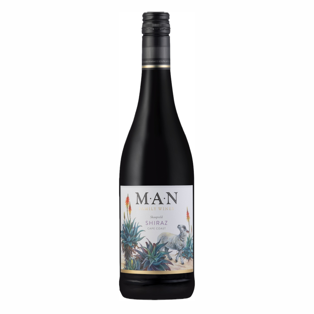 Wino MAN Family Wines Shiraz (Skaapveld) 13,5% czerwone wytrawne 750 ml