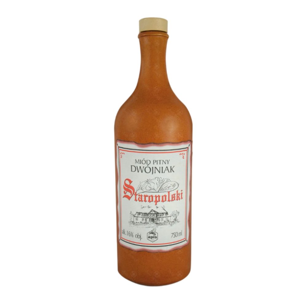 Miód Pitny Apis Dwójniak Staropolski 16% 750 ml