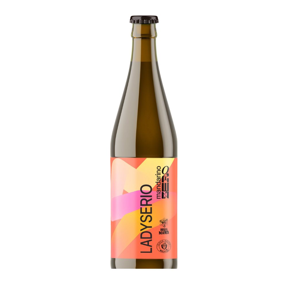 Piwo Birra Mania Ladyserio Zero Mandarino 0% 500 ml