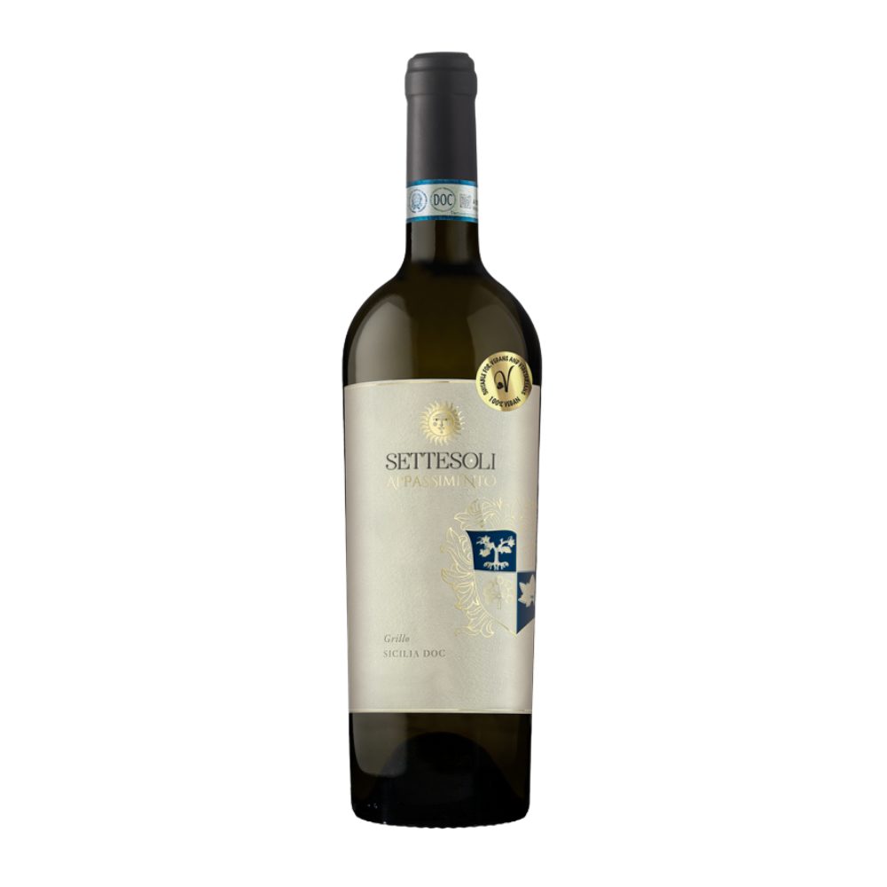 Wino Settesoli Grillo Appassimento 13% białe półwytrawne 750 ml