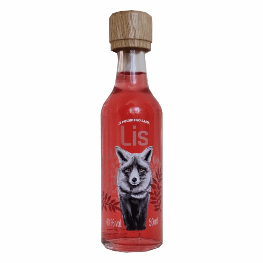 Wódka Dębowa Polska Red Lis 40% 50 ml
