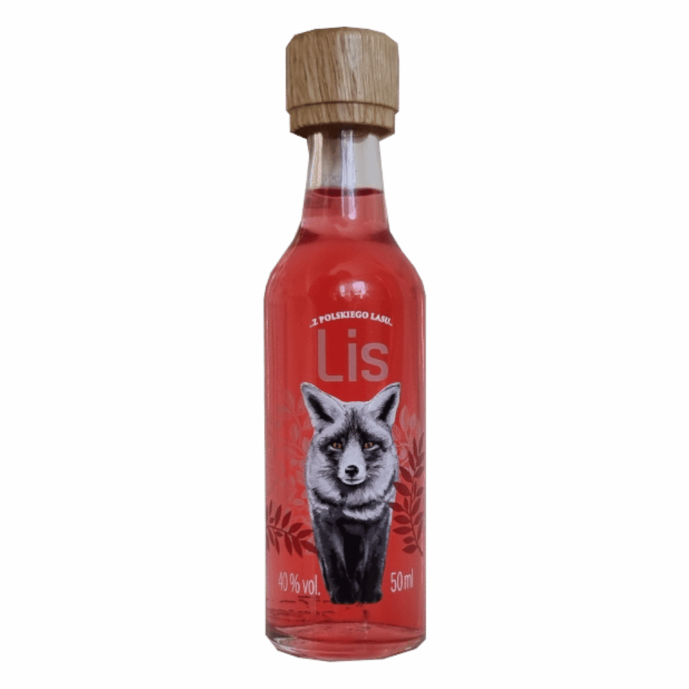 Wódka Dębowa Polska Red Lis 40% 50 ml