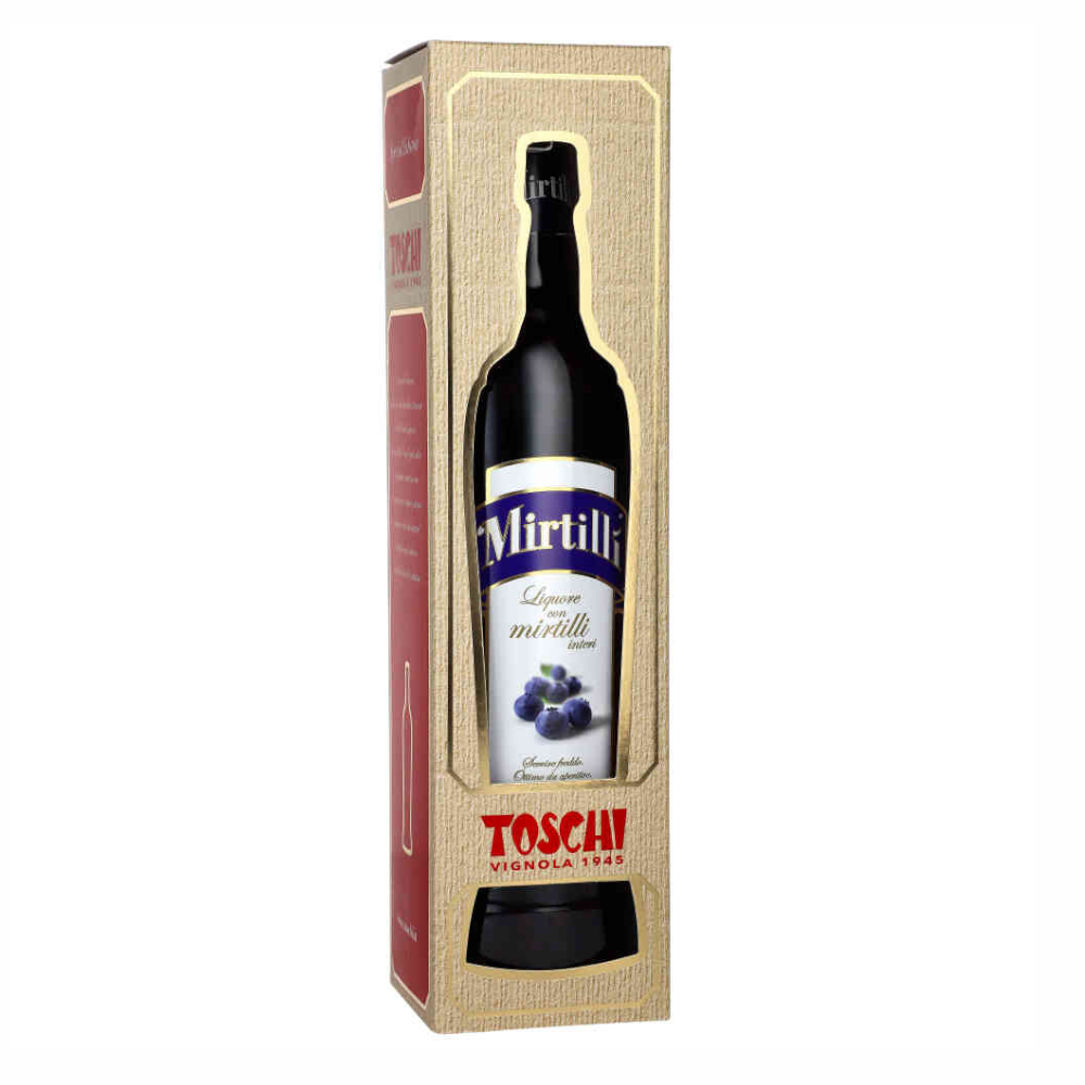 Likier Toschi  Mirtilli 24% 700 ml kartonik