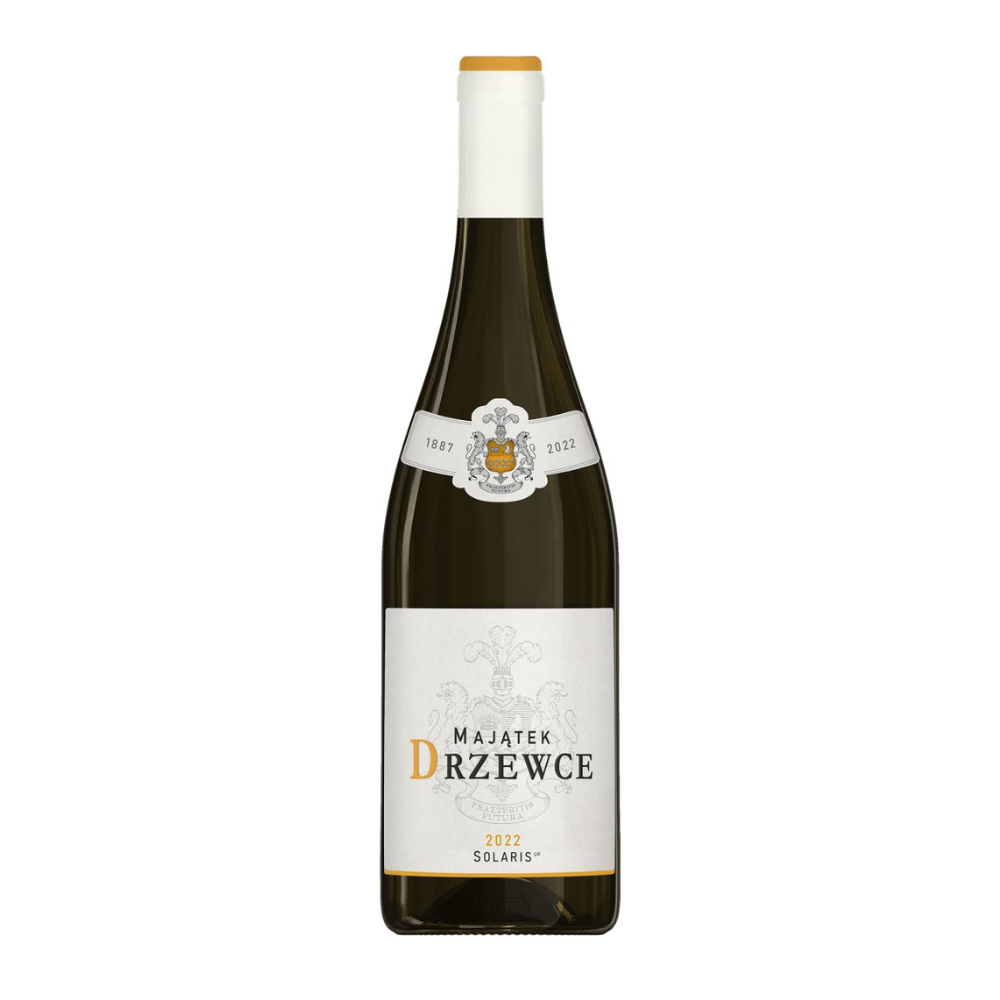 Wino Majątek Drzewce Solaris 2022 9,5% białe wytrawne 750 ml