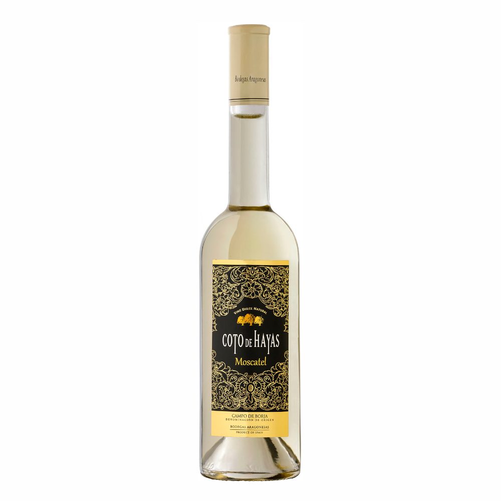Wino  Aragonesas Coto De Hayas Moscatel 13,5% białe słodkie 500 ml