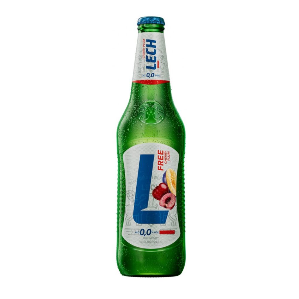 Piwo Lech Free Cherry Plum 0% 500 ml