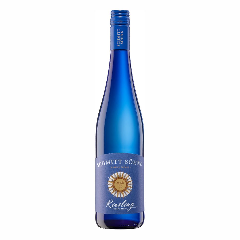Wino Schmitt Sohne Riesling Crisp & fruity 2023 9,5% białe półwytrawne 187 ml