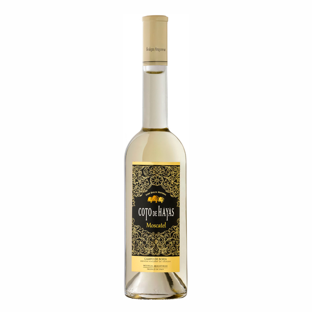 Wino  Aragonesas Coto De Hayas Moscatel 13,5% białe słodkie 500 ml