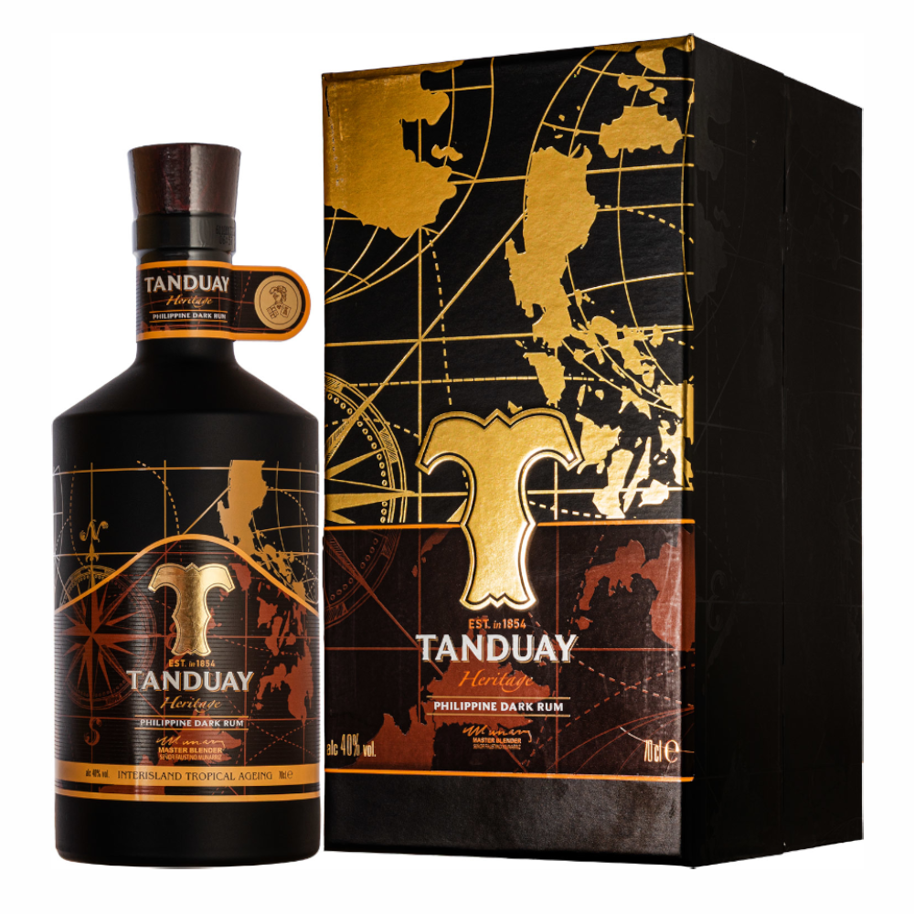 Rum Tanduay Heritage Dark 40% 700 ml kartonik