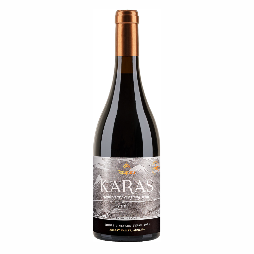 Wino Karas Reserve Single Vineyard Syrah 2021 15,5% czerwone wytrawne 750 ml