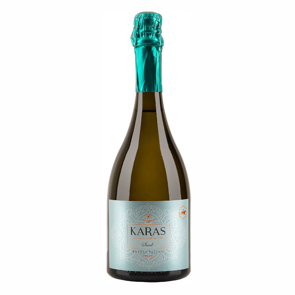 Wino Musujące Karas Sparkling Sweet 11% białe słodkie 750 ml