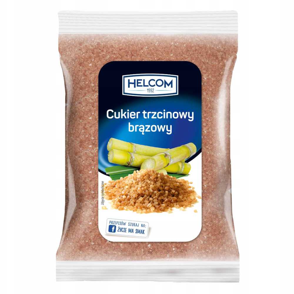 Helcom Cukier Trzcinowy 1 kg