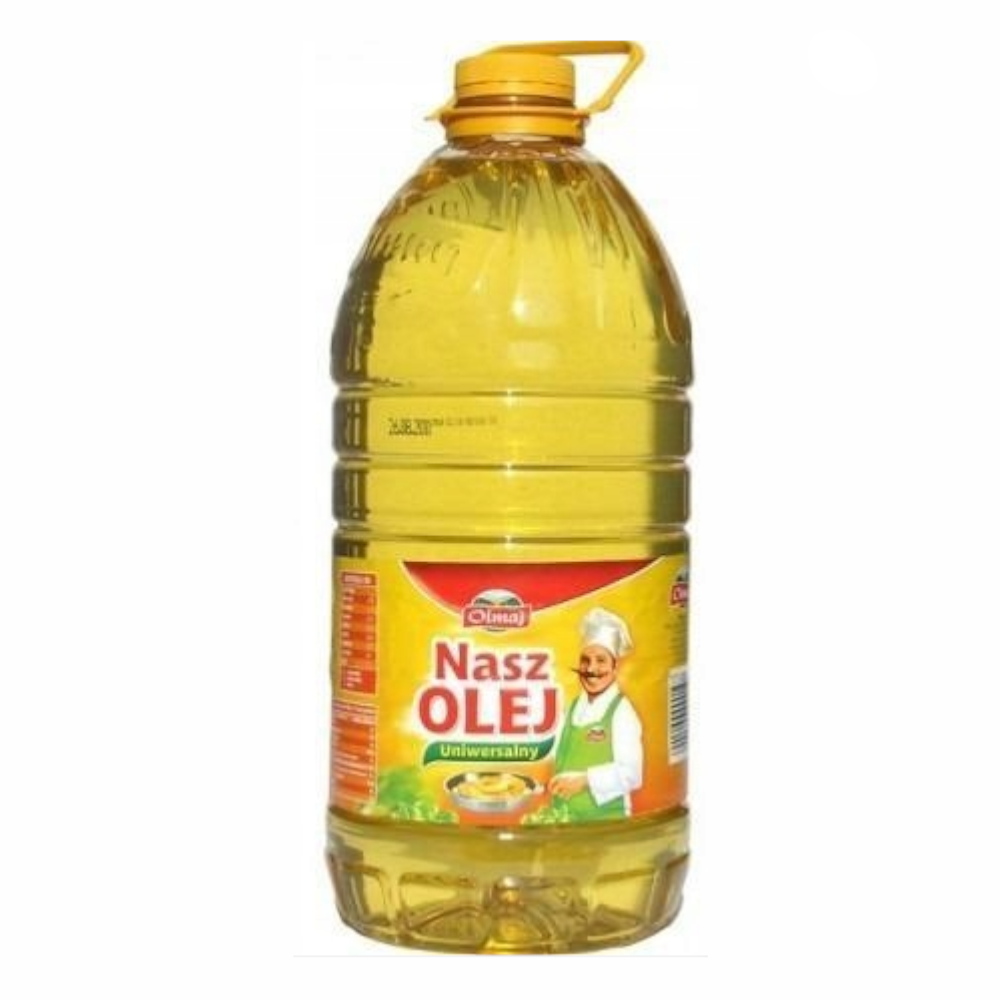 Olej Rzepakowy Rafinowany 5 l