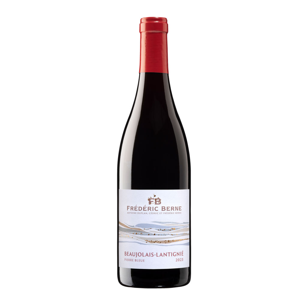 Wino Domaine Frederic Berne Beaujolais Pierre Bleu Gamay 2023 13,5% czerwone wytrawne 750 ml
