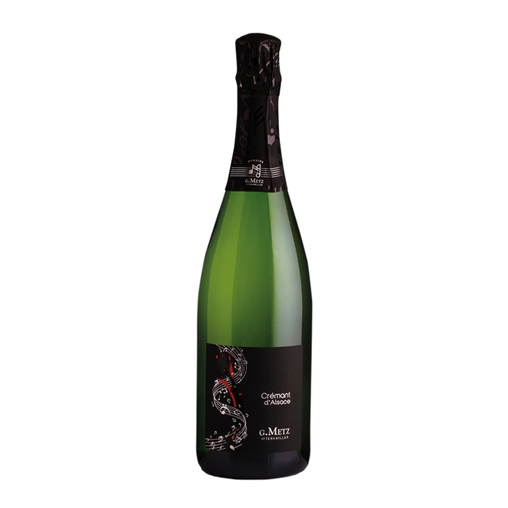 Wino Domaine G.Metz Cremant d'Alsace Blanc Pinot Blanc NV 12% białe wytrawne 750 ml