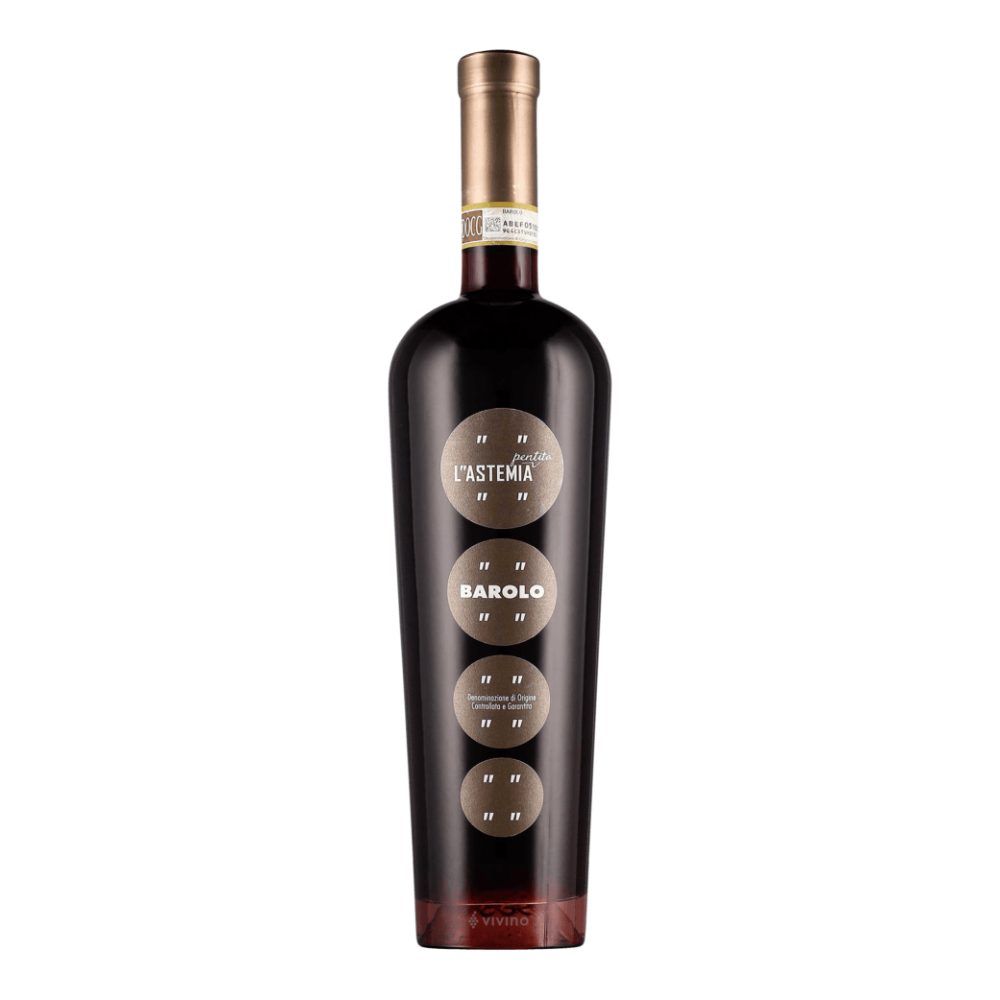 Wino L''Astemia Barolo Nebbiolo 2020 14,5% czerwone wytrawne 750 ml