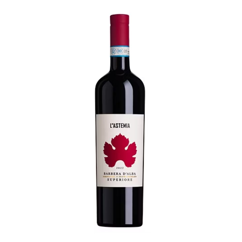 Wino L''Astemia Barbera d'Alba Superiore Barbera 2022 14% czerwone wytrawne 750 ml