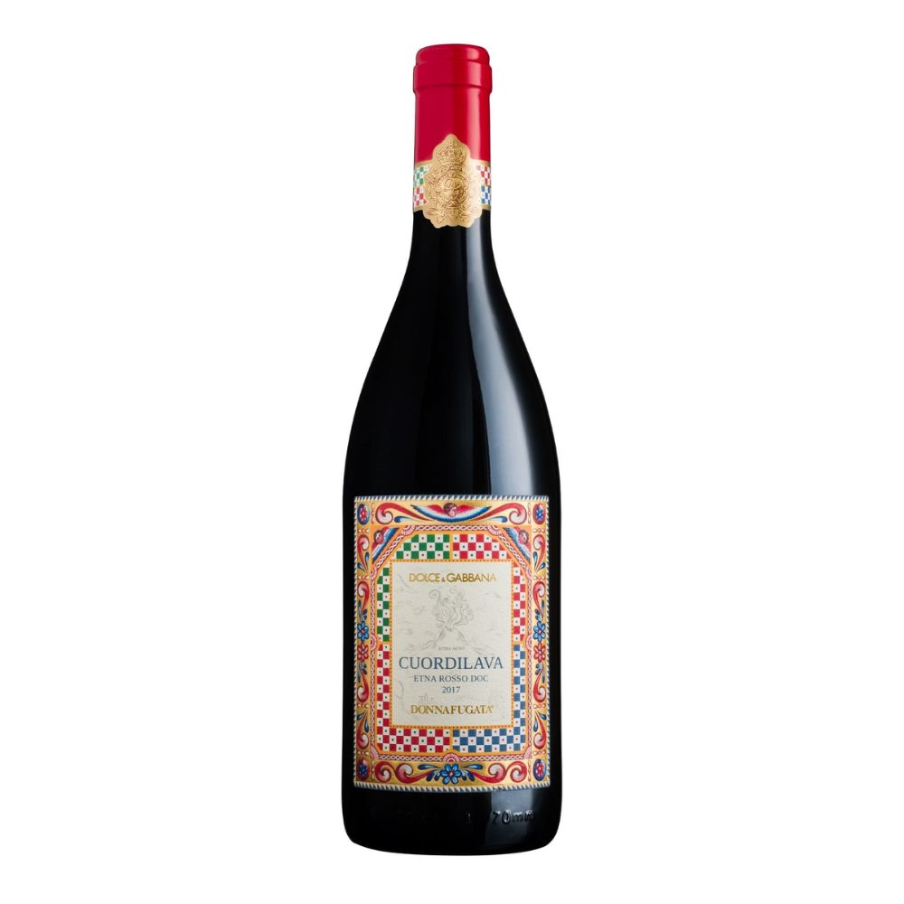 Wino Donnafugata Cuordilava Dolce&Gabbana Etna Rosso DOC 14%  czerwone wytrawne 750 ml
