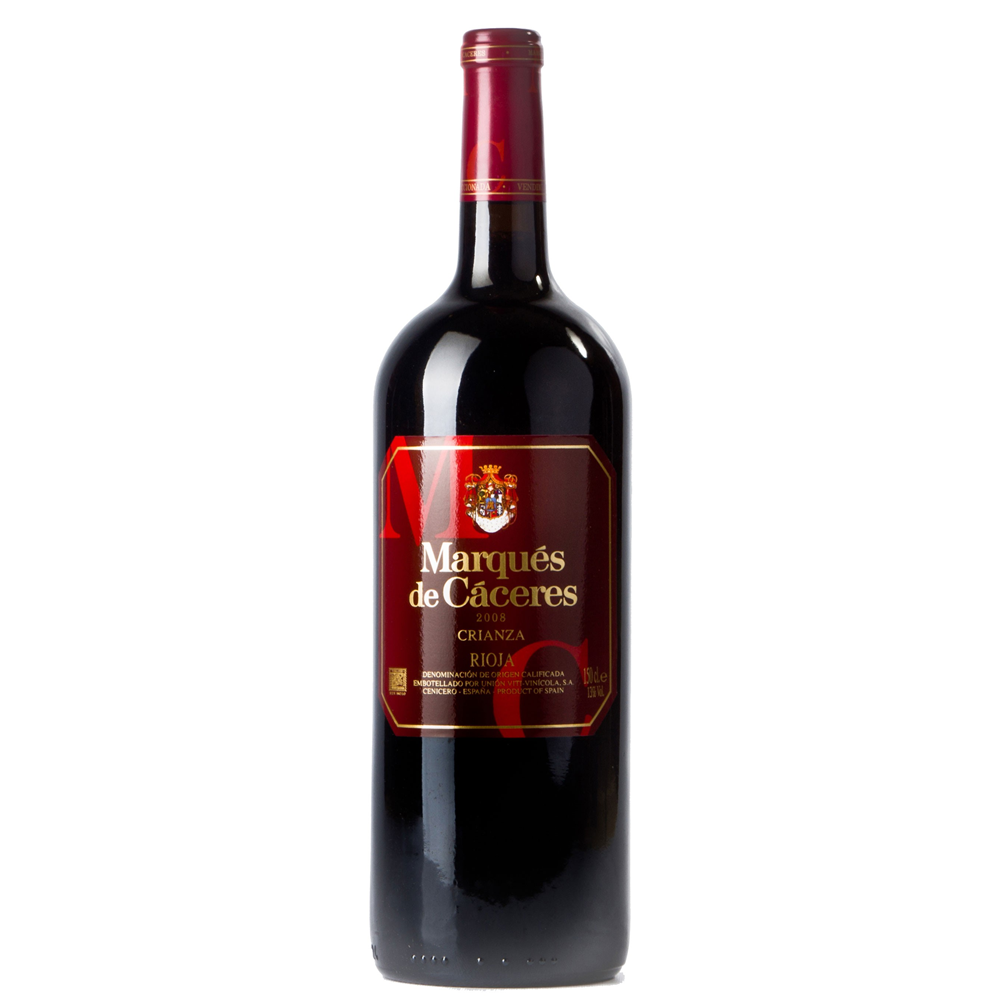Wino Marques de Caceres Crianza 2017 13,5% czerwone wytrawne 1500 ml
