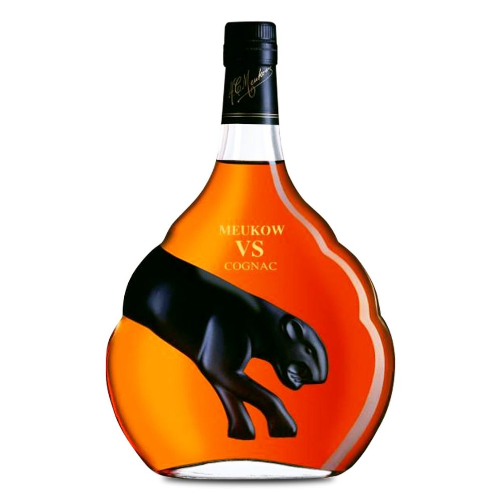 Koniak Meukow VS Black Panther 40% 700 ml