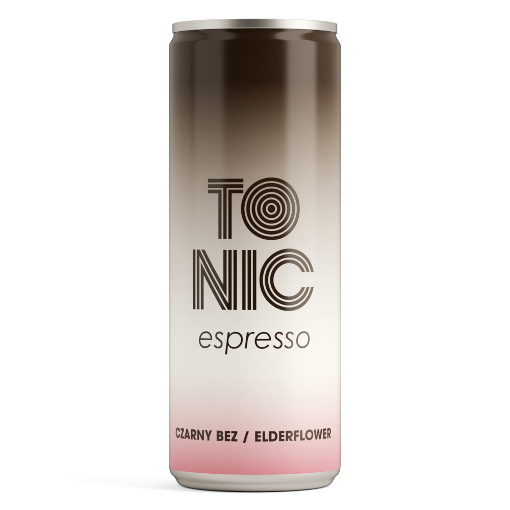 Napój TO NIC Espresso Czarny Bez 250 ml puszka