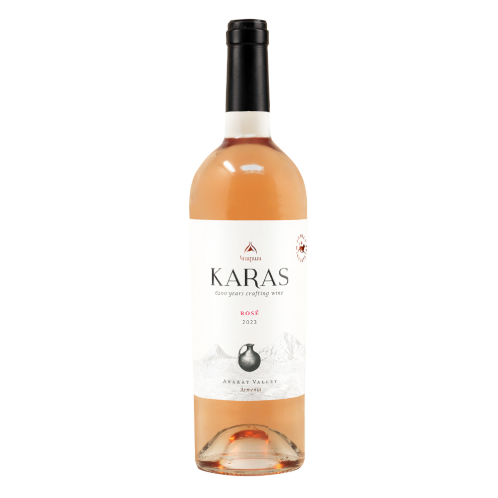 Wino Karas Rose 2024 12% różowe wytrawne 750 ml
