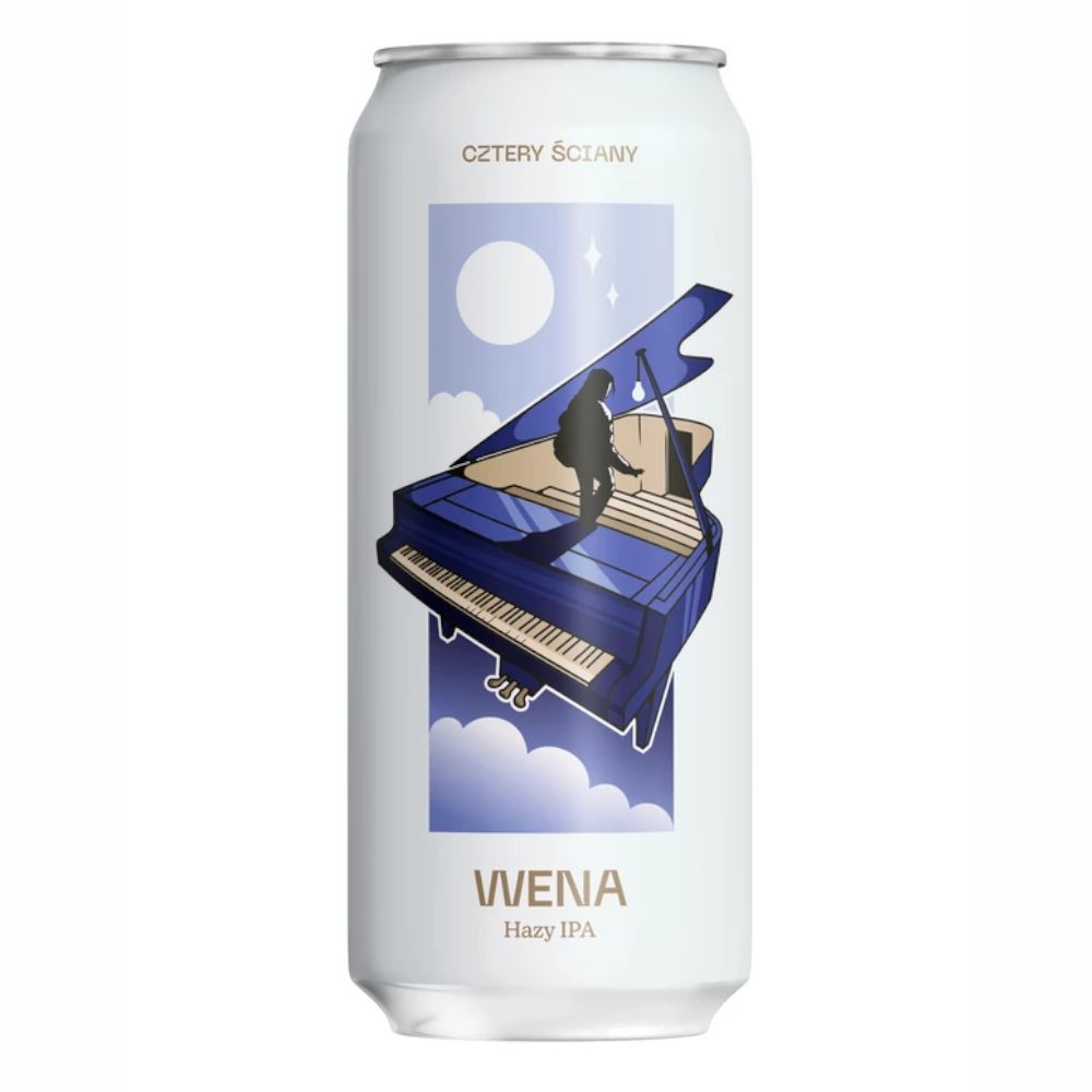 Piwo Cztery Ściany Wena - Hazy IPA 500 ml puszka