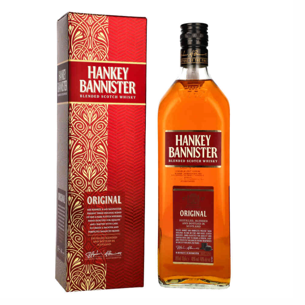 Whisky Hankey Bannister 40% 700 ml kartonik