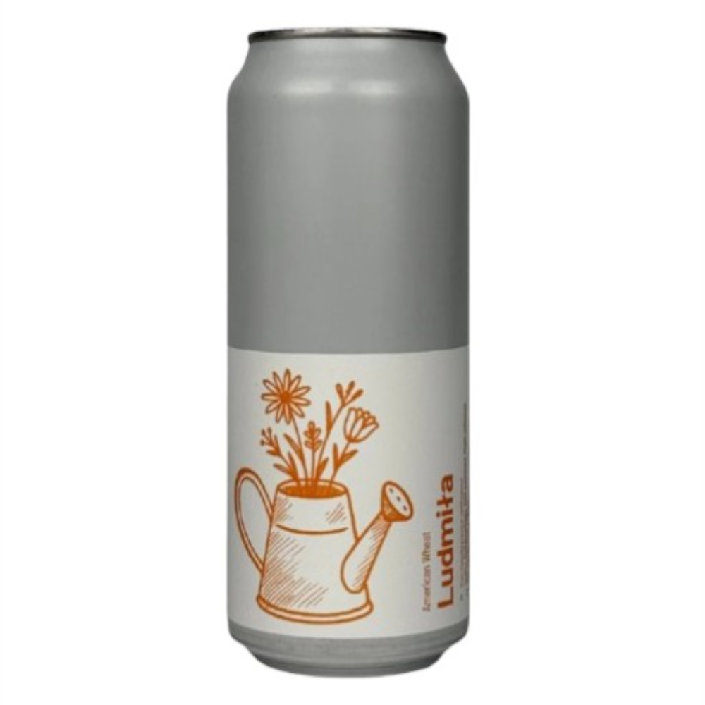 Piwo Ziemia Obiecana Ludmiła - American Wheat 5% 500 ml puszka